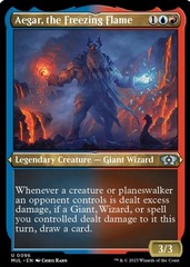 (96) Aegar, the Freezing Flame - ETCHED FOIL